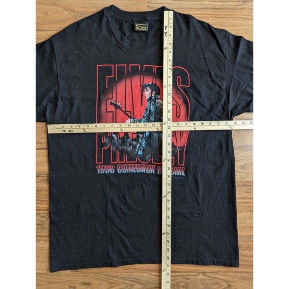 Vintage 90s Elvis Presley T Shirt Mens XL Made Exclusively For Graceland USA B6 - Picture 6 of 9